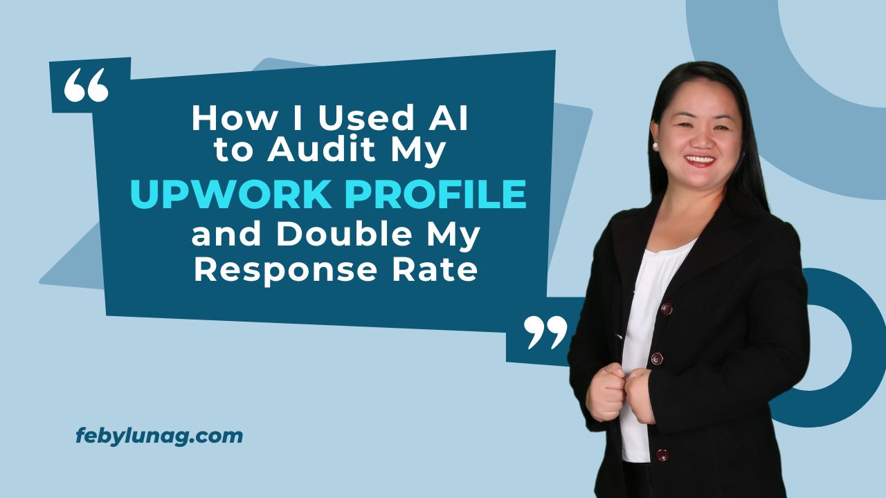 How I Used AI to Audit My Upwork Profile and Double My Response Rate