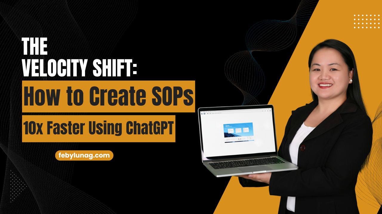 The Velocity Shift: How to Create SOPs 10x Faster Using ChatGPT