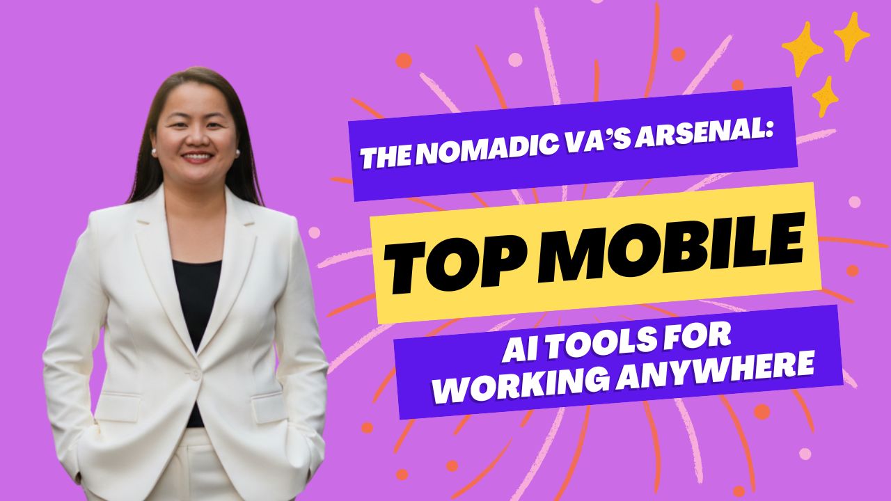 The Nomadic VA’s Arsenal: Top Mobile AI Tools for Working Anywhere - febylunag.com